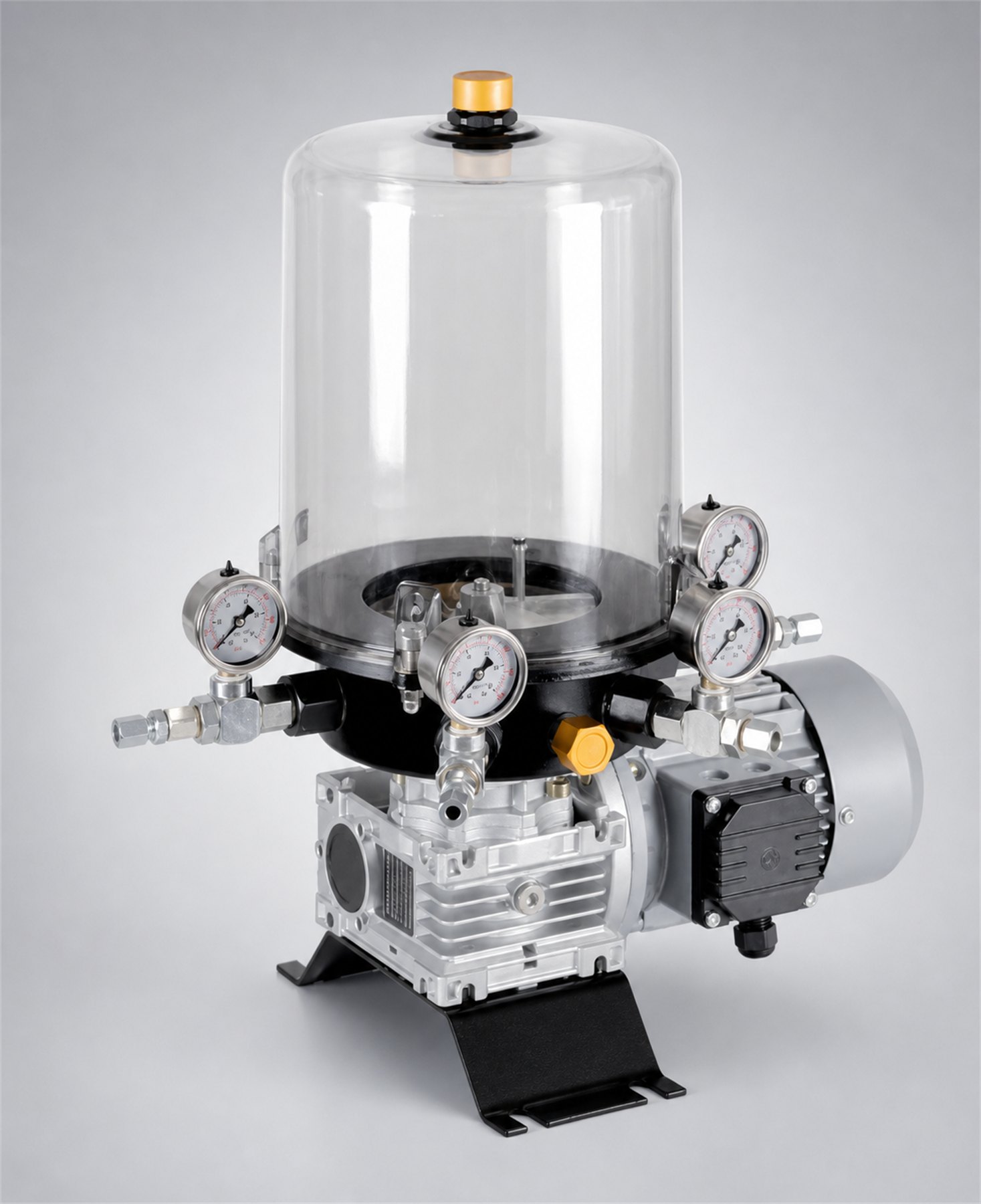 Brand-neutral electric centralized lubrication pump package