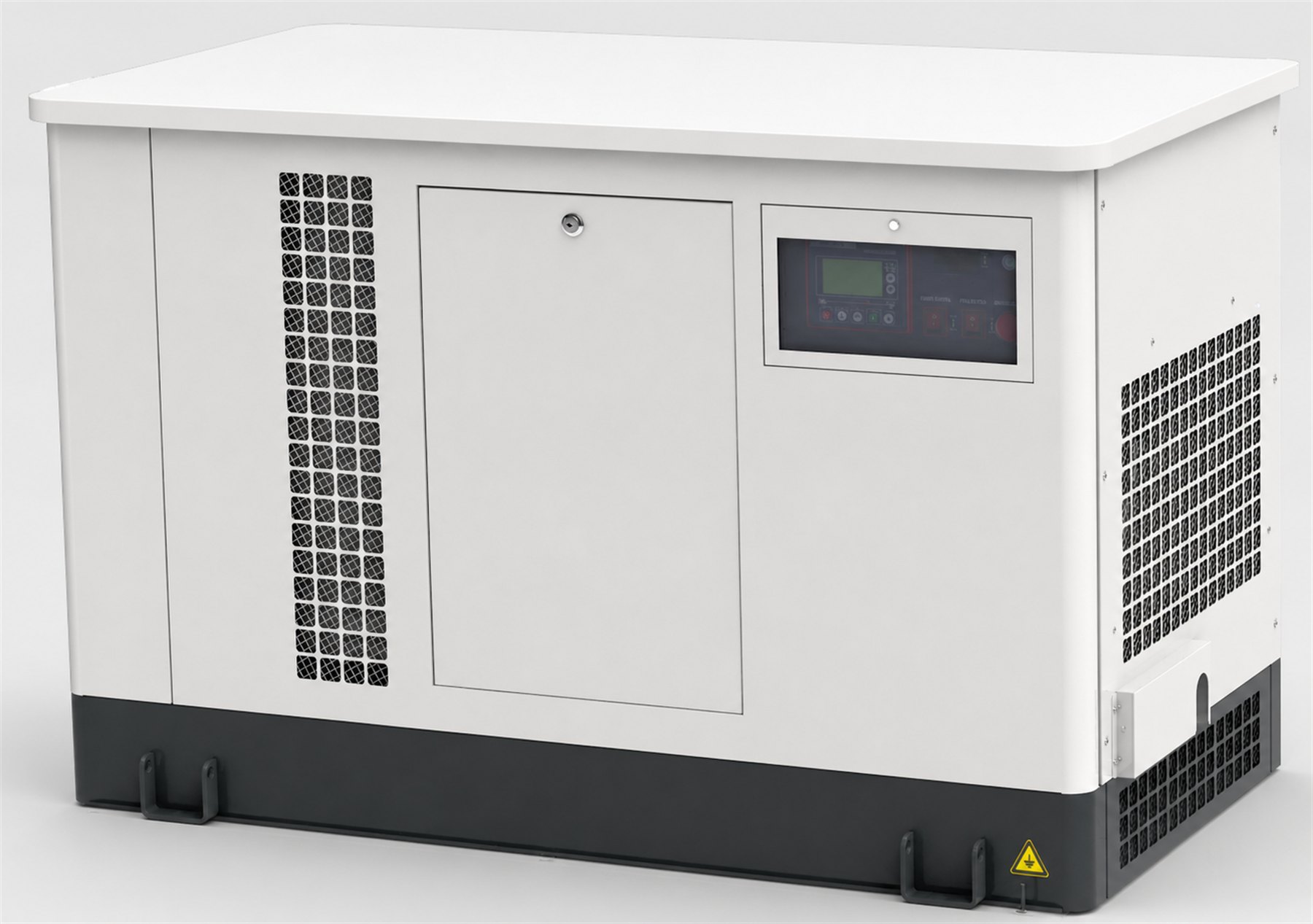 Commercial enclosed standby generator