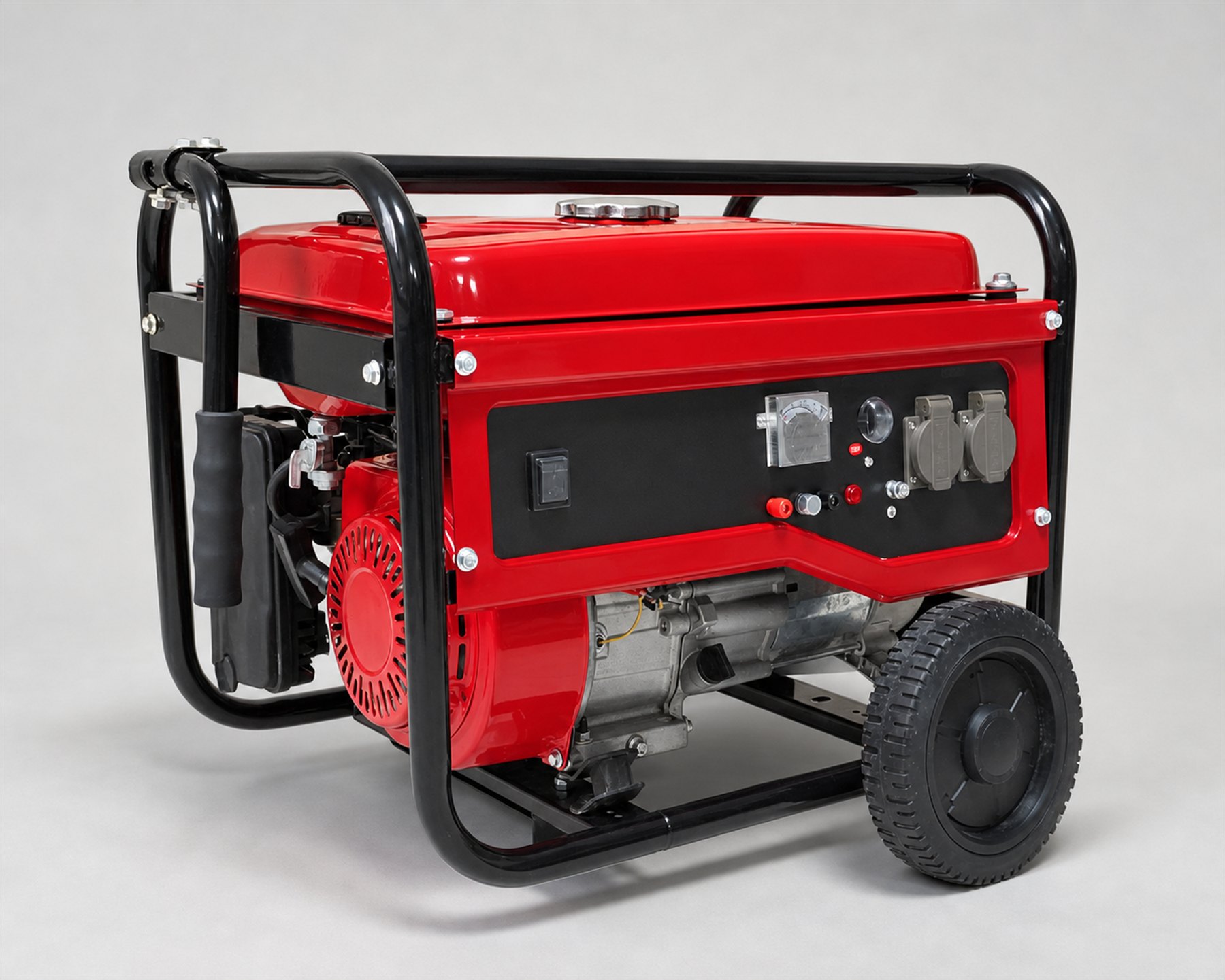 Brand-neutral open-frame portable generator